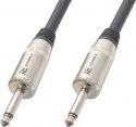 Speaker Leads, CX29-6 S Speaker cable 6.3 m/m 6m Black