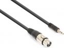 XLR - Jack, CX320-05 Cable XLR Female-3.5 Stereo (0.5m)