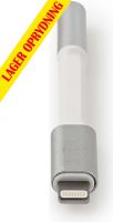 Nedis Apple Lightning-adapter | Apple Lightning-hanstik med 8 ben - 3,5 mm hunstik | 0,08 m | Alumin