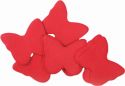 Røg & Effektmaskiner, TCM FX Slowfall Confetti Butterflies 55x55mm, red, 1kg