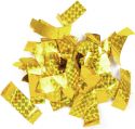 Røg & Effektmaskiner, TCM FX Metallic Confetti rectangular 55x18mm, gold, laser effect, 1kg
