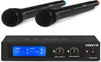 Trådløst Mikrofon Sæt WM522 VHF / med 2 Håndholdte Mikrofoner