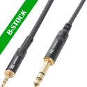 Cables & Plugs, Cable 3.5 Stereo- 6.3 Stereo 1.5m "B-STOCK"