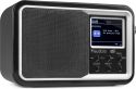 Hi-Fi & Surround, DAB Radio 'God Standard Radio' med DAB/DAB+/FM/Vækkeur/Bluetooth højttaler, ALT-I EN, Sort