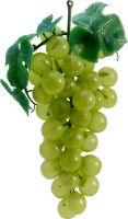 Udsmykning & Dekorationer, Europalms Grapes with leaves, artificial, green