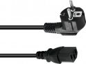 Power Cables with IEC, Omnitronic IEC Power Cable 3x0.75 0.9m bk