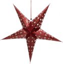 Decor & Decorations, Europalms Star Lantern, Paper, red 50 cm