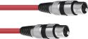 XLR - XLR, Omnitronic XLR cable 3pin 1,5m rd
