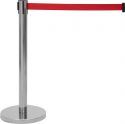 Stage, Eurolite Barrier System with Retractable red Belt