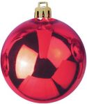 Decor & Decorations, Europalms Deco Ball 10cm, red 4x