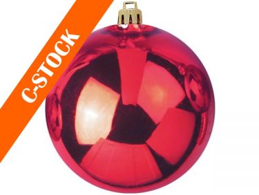 Europalms Deco Ball 30cm, red "C-STOCK"
