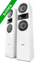 SHF700W Tower Speaker Set 2x 6.5” White "B-STOCK"