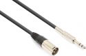 Cables & Plugs, CX316-1 Cable XLR Male-6.3 Stereo (1.5m)