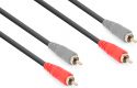 Cables & Plugs, CX340-3 Cable 2x RCA Male - 2x RCA Male 3m