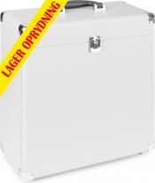 LP kuffert med plads til 30-35 LP'er / Knækket hvid