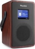 Hi-Fi & Surround, Modena Portable DAB+ Radio with Battery Dark Wood
