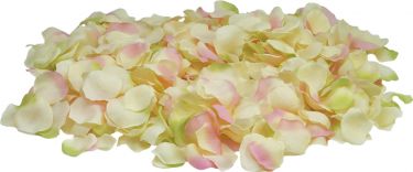 Europalms Rose Petals, artificial, yellow/pink, 500x