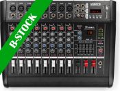 AM8A 8-Channel Mixer with Amplifier DSP/BT/SD/USB/MP3 "B-STOCK"