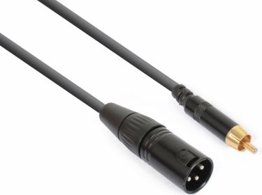 CX132 Cable converter XLR Male - RCA Male