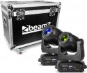 BeamZ professional IGNITE180 Spot LED Moving Head 2 stk. i Flightcase
