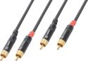 Cables & Plugs, CX94-1 Cable 2x RCA Male - 2x RCA Male 1m