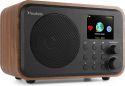 Vicenza WIFI Internet Radio with DAB+ and Battery Wood