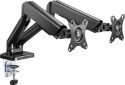 MAD20G Double Monitor Arm Gas Spring 17”- 32”