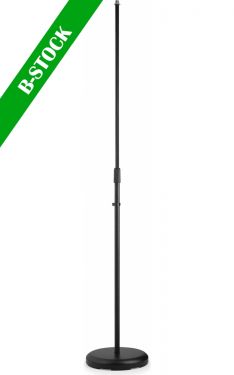 MS100B Microphone Stand Adjustable - Black "B-STOCK"