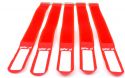 Kabelordnere og stropper, GAFER.PL Tie Straps 25x260mm 5 pieces red