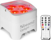 Beamz BBP96SW Batteri Uplight Par 6x 12W / RGBAW + UV / Trådløs DMX