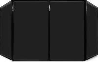 DB2B Foldable DJ Screen 120 x 70 Black (4 Panels)