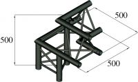 Alutruss TRILOCK S-PAL-32 3-Way Corner /\\ left