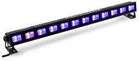 UV lys bar, BUV123 med 12 stk. kraftige UV LED / 61cm bred / solid monteringsfod for nem opsætning!