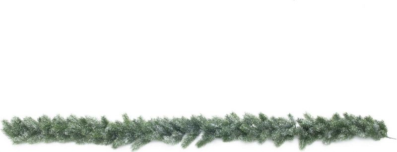 Europalms Fir garland, snowy, PE, 180cm