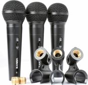 VX1800S Dynamic Microphone set 3 pieces