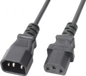 CX18-1 IEC Extension Cable Male - Female 1,0 meter