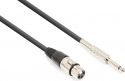 Cables & Plugs, CX314-1 Cable XLR Female-6.3 Mono (1.5m)