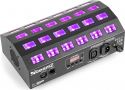 Diskolys & Lyseffekter, UV lys bar, BUV463-PRO med 24 stk. kraftige UV LED / DMX / Musikstyring / UV Strobe funktion!