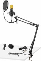 CMS400B Studio Set / Condenser Microphone with Stand and Pop Filter