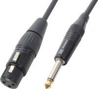CX40-3 Cable XLR female/6.3 mono 3m Black
