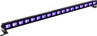 UV lys bar, BUV183 med 18 stk. kraftige UV LED / 91cm bred / solid monteringsfod for nem opsætning!
