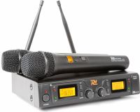 PD782 2x 8-kanals UHF trådløst mikrofonsystem med mikrofoner