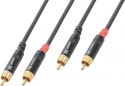 Cables & Plugs, CX94-3 Cable 2x RCA Male - 2x RCA Male 3m