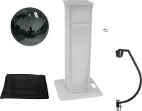 Eurolite Set Mirror ball 50cm black with Stage Stand variable + Cover black