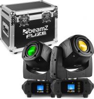 Fuze75S LED Spot Moving Head 2pcs in Flightcase