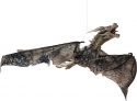 Europalms Halloween Flying Dragon, animated, brown, 120cm