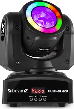 Panther 60R Moving Head LED Beam med LED Ring