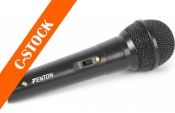 Microphone 600 Ohm/XLR-6.3 Jack. Black "C-STOCK"