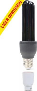 BUV27B UV-sparelampe 25W E27 + Adapter