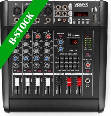 AM5A 5-Channel Mixer with Amplifier DSP/BT/SD/USB/MP3 "B-STOCK"